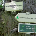 Velký Roudný vrchol 780m