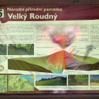 Infotabule Národní přírodní památka Velký Roudný